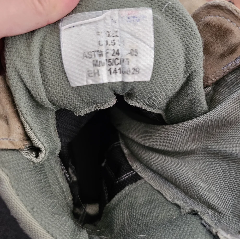 Beleville Khaki Olive Green Combat Tactical Boots‎ Sz 9.5